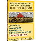 PROMOÇÃO TOTAL - APOSTILA PMMG-ASPM 2011 R$19,98