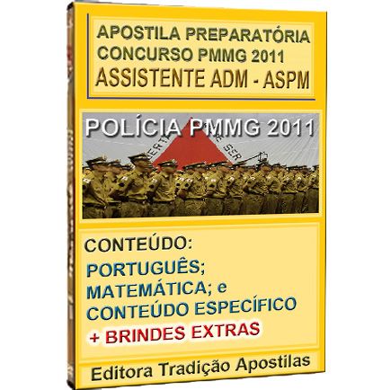 PROMOÇÃO TOTAL - APOSTILA PMMG-ASPM 2011 R$19,98